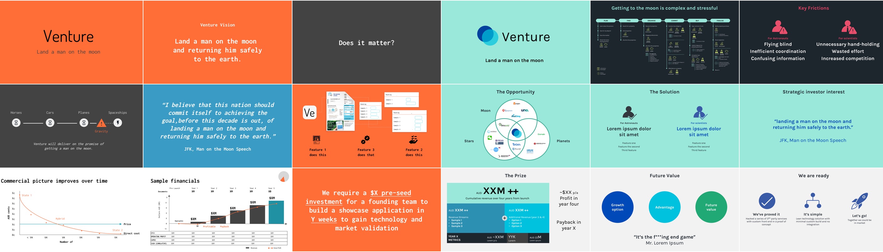 Venture pitches